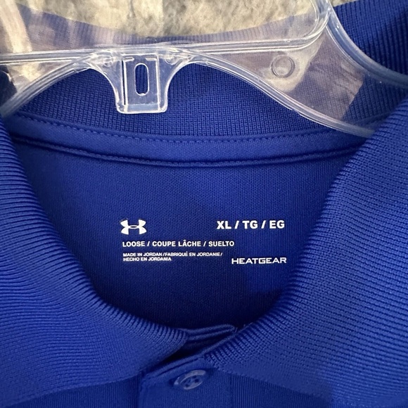 Georgia State Panthers Baseball Under Armour Mens Polo Shirt Blue Size XL - Picture 2 of 4